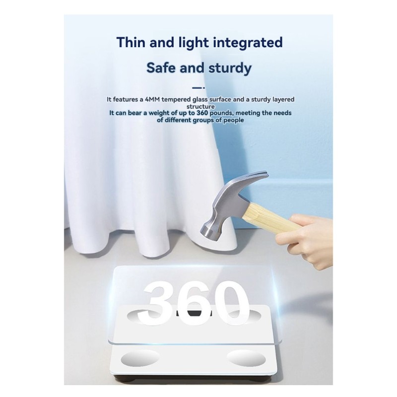 Body Fat Scale Smart - NALFI-Smart Body Fat Scale With Heart