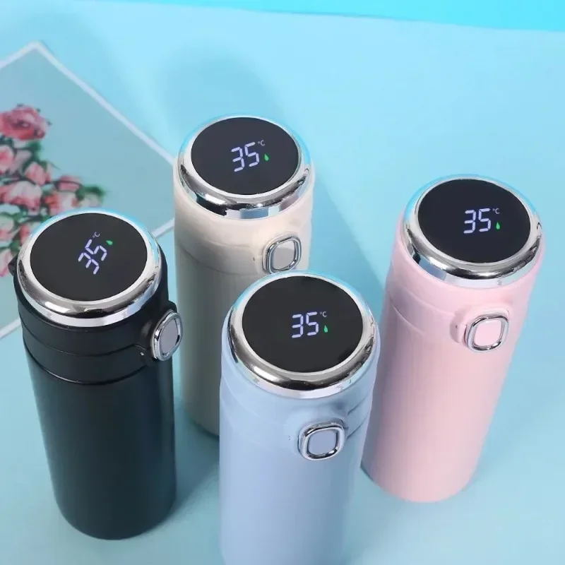 400ML Smart Thermos Stainless  - Smart Water Bottle Tracker ulasan dan harga