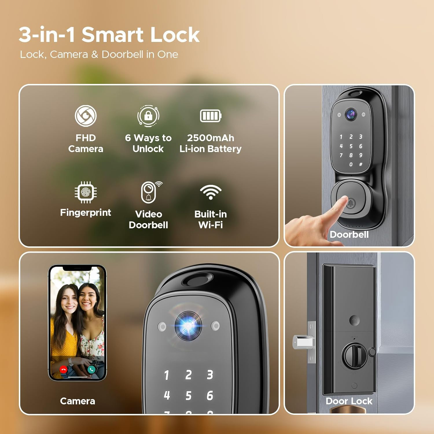 Tuya Wifi Smart Door Lock ‎Cam - Electronics & Gadgets Gaming & Toys Kinhank Super Console X2 Pro ulasan dan harga