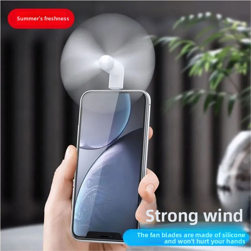 Type C Mini Phone Fan, Portabl - Electronics Gadgets Sale ulasan dan harga