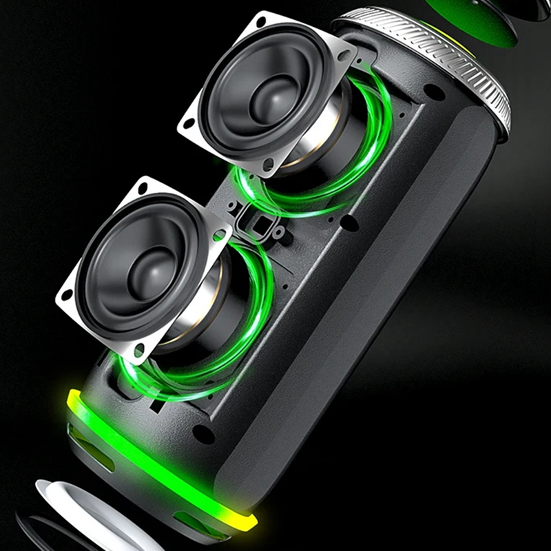 360 Stereo Wireless Bluetooth  - Bluetooth Speaker Waterproof ulasan dan harga