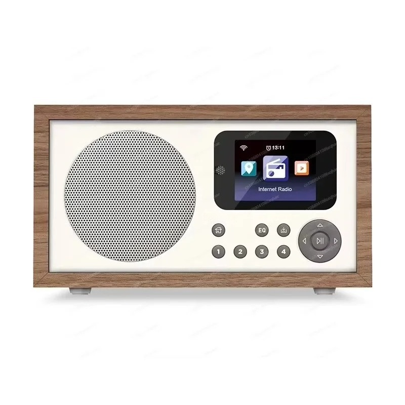 Retro Wooden Bluetooth 5.0 Clo - Digital Alarm Clock ulasan dan harga