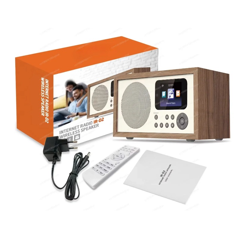 Retro Wooden Bluetooth 5.0 Clo - Digital Alarm Clock ulasan dan harga
