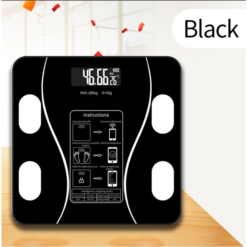Smart Bluetooth Body Fat Scale - Body Fat Scale Smart ulasan dan harga