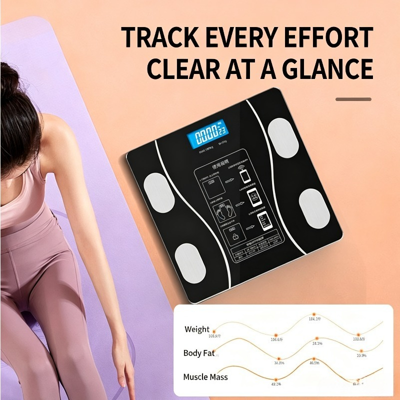 Smart Bluetooth Body Fat Scale - Body Fat Scale Smart ulasan dan harga