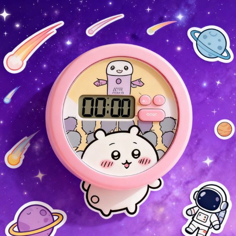 Chiikawa The timer student ala - Digital Alarm Clock ulasan dan harga