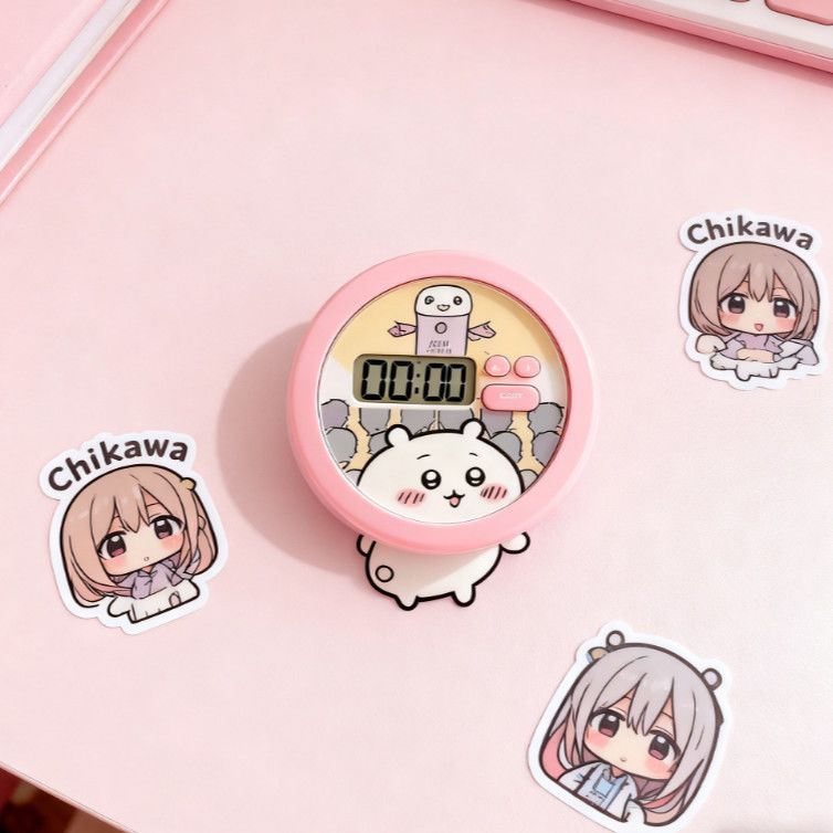 Chiikawa The timer student ala - Digital Alarm Clock ulasan dan harga