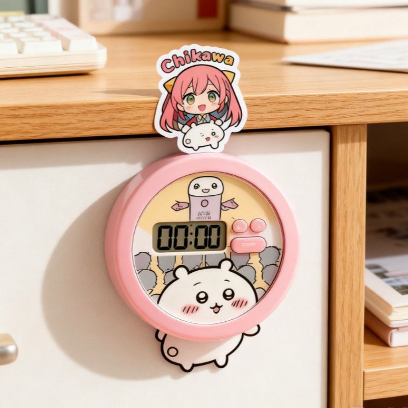 Chiikawa The timer student ala - Digital Alarm Clock ulasan dan harga