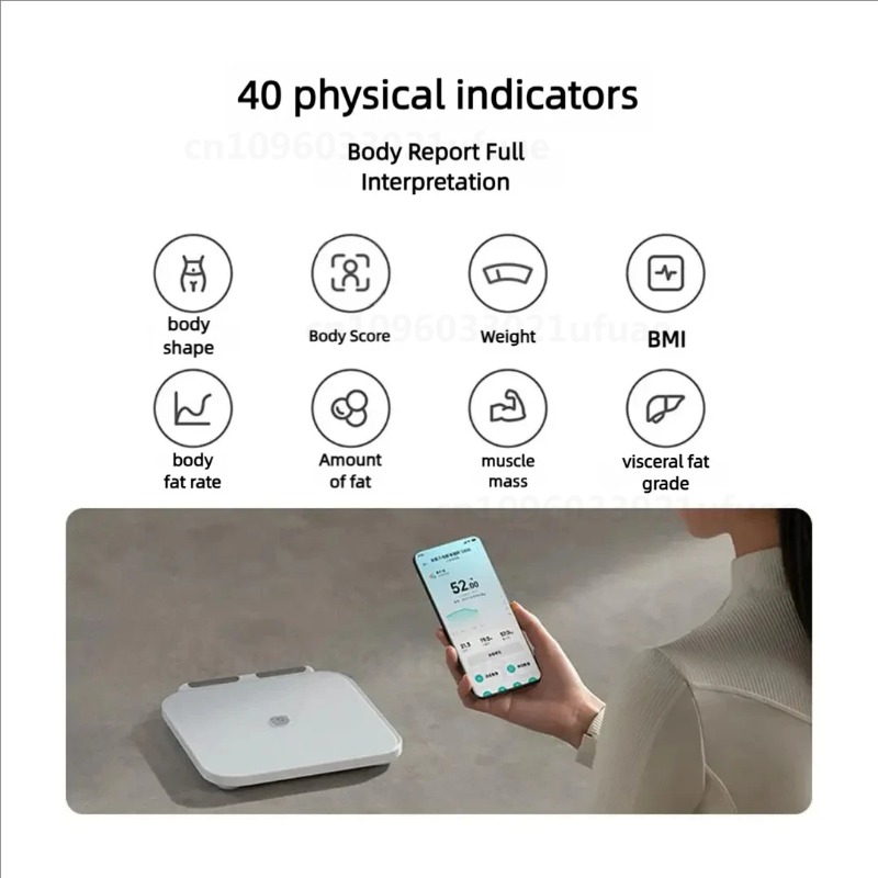Mijia Smart Scale S800 8-Elect - Body Fat Scale Smart ulasan dan harga