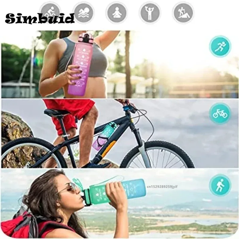 Motivational Sports Water Bott - Smart Water Bottle Tracker ulasan dan harga