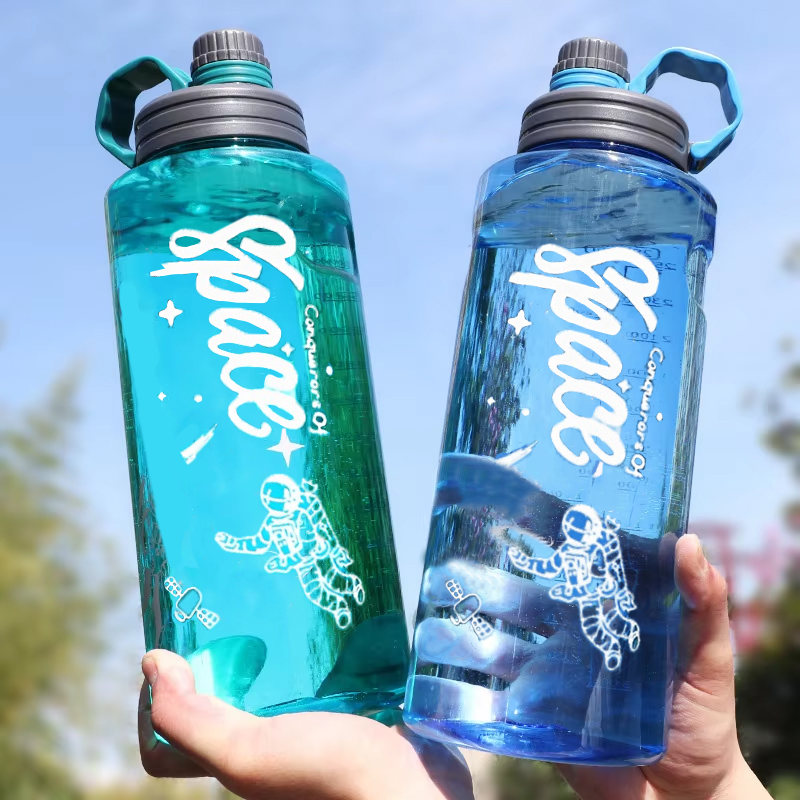 2L 3L Large Capacity Sport Wat - Smart Water Bottle Tracker ulasan dan harga