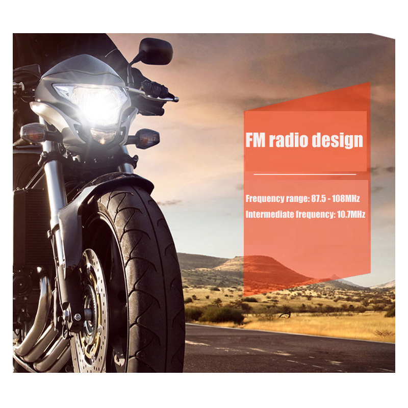 Motorcycle Audio FM Radio AUX  - Bluetooth Speaker Waterproof ulasan dan harga