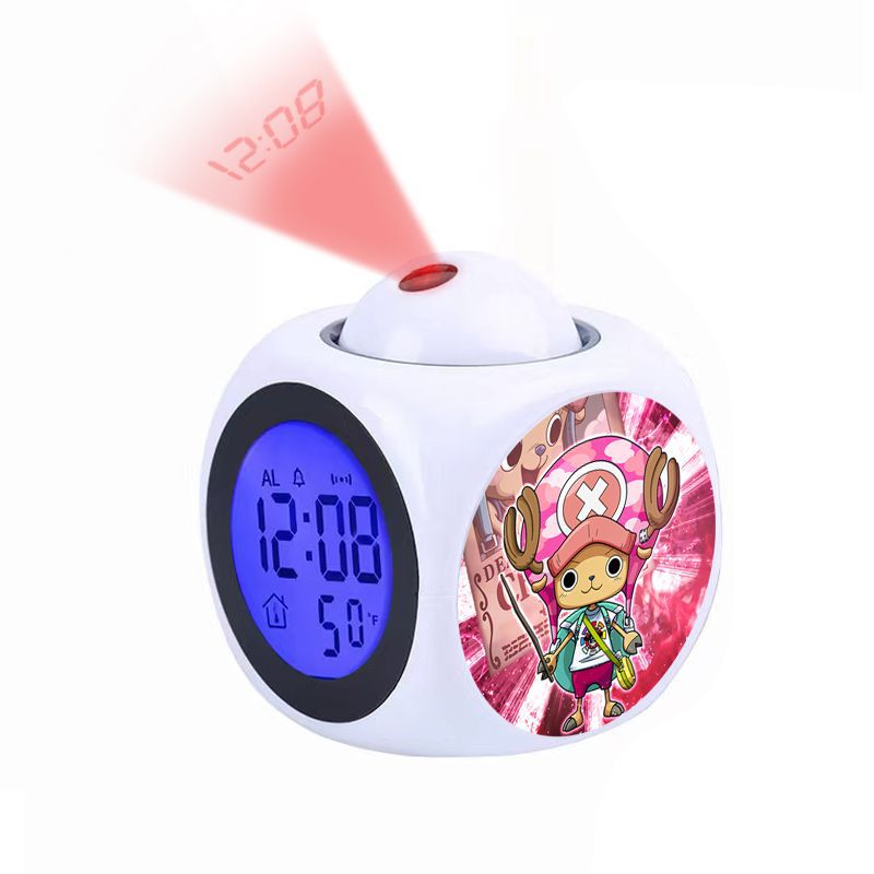 Anime One Piece Luffy Projecti - Digital Alarm Clock ulasan dan harga