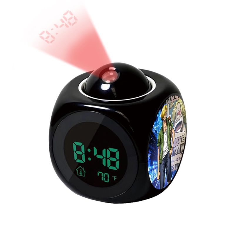 Anime One Piece Luffy Projecti - Digital Alarm Clock ulasan dan harga