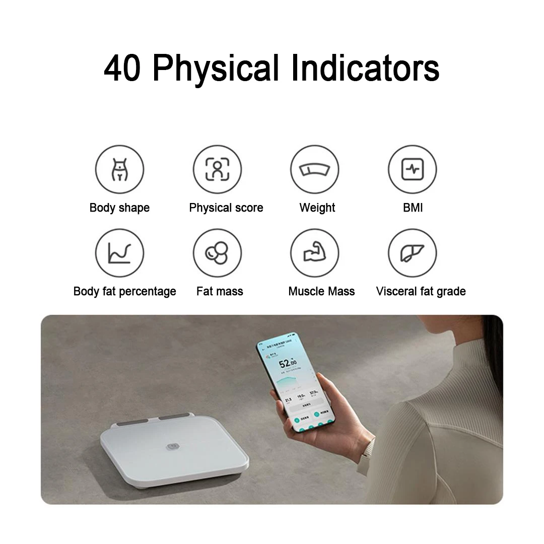 Mijia Smart Body Fat Scale S80 - Body Fat Scale Smart ulasan dan harga