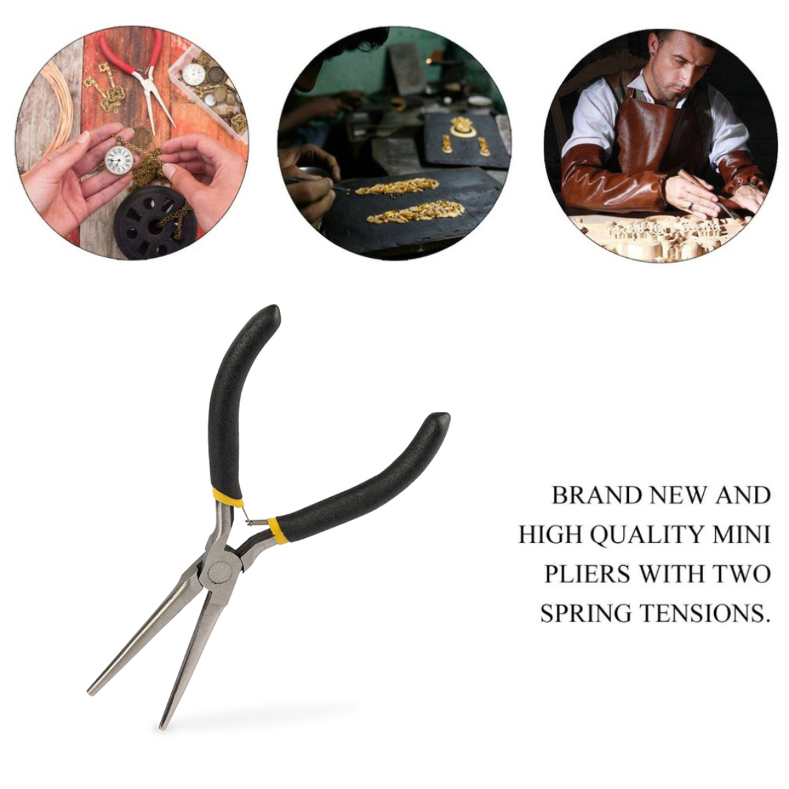 Mini Needle Nose Pliers Carbon - Electronics Gadgets Sale ulasan dan harga