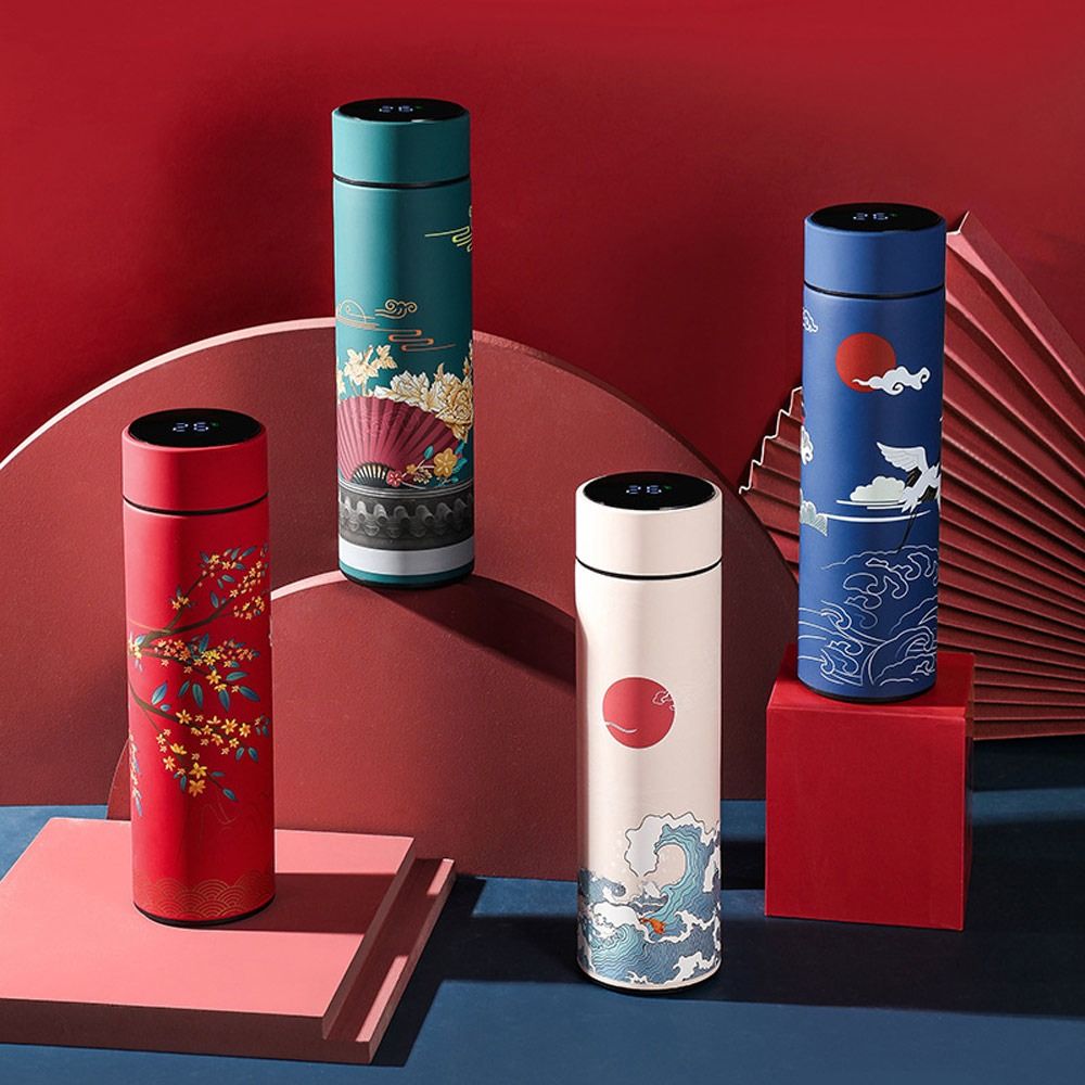 Vacuum Flasks LED Display Mini - Smart Water Bottle Tracker ulasan dan harga