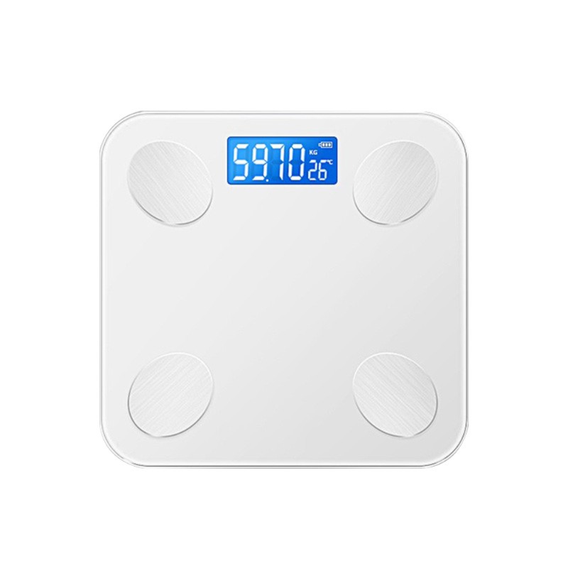 NALFI-Smart Body Fat Scale Wit - Body Fat Scale Smart ulasan dan harga