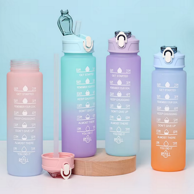 Sports Water Bottle with Time- - Smart Water Bottle Tracker ulasan dan harga